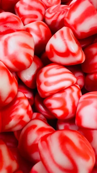 Dômes Twisty Fraise Lisses