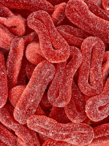 Anneaux Fraise sucrés