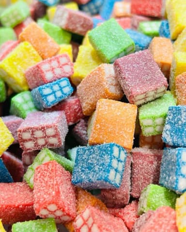 Briques assortis acides