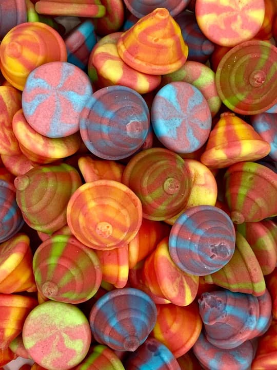 Toupies Lisses - 100 gr