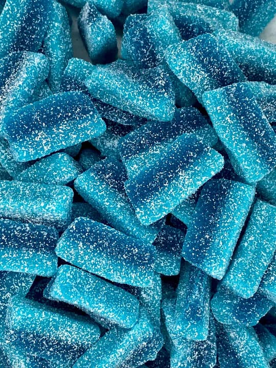 Tranches framboises sucrées - 100 gr