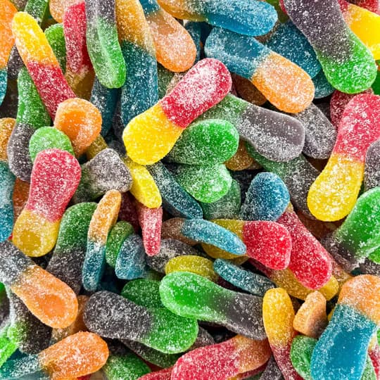 Langues sucrées assorties - 100 gr