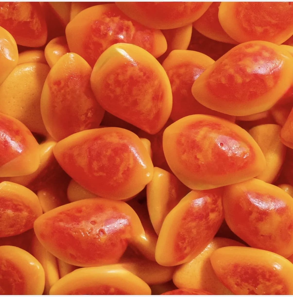 Mangues fourrées lisses - 100 gr