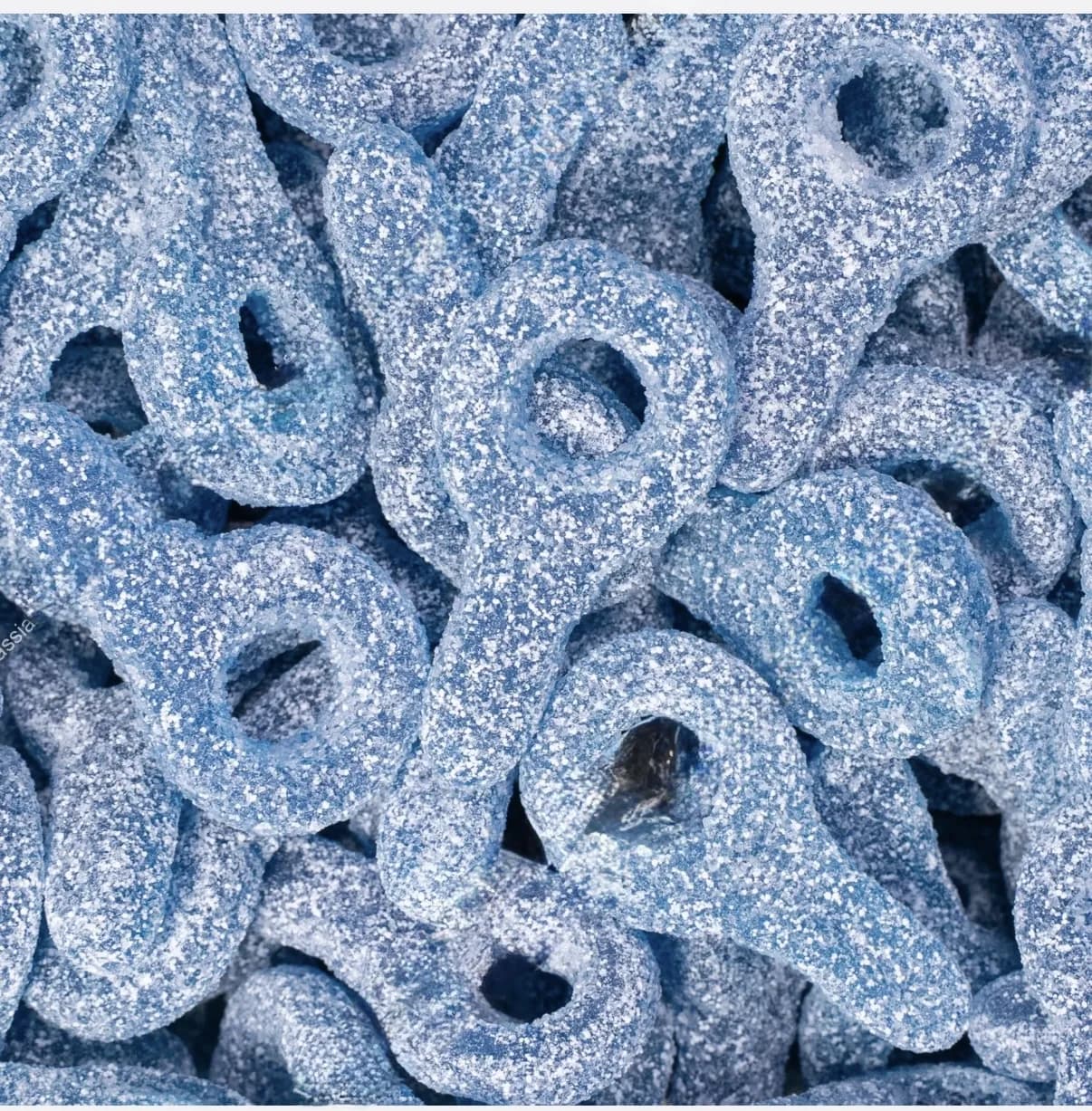 Tétines bleues sucrées - 100 gr