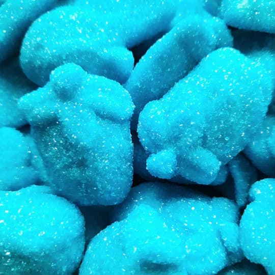 Framboises fouettées sucrées