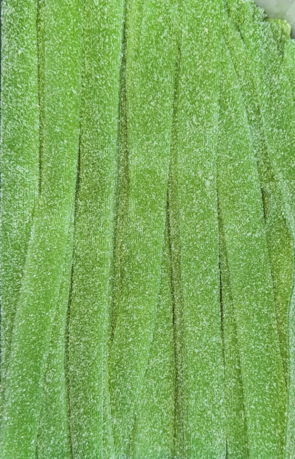 Rubans pomme acidulés citrique - Lot de 10u